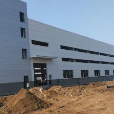 Armazém de estruturas de aço prefabricadas portáteis para armazenamento de carga