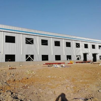 Edifício de metal leve, estrutura de aço industrial