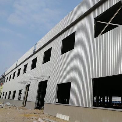 Edifício de metal leve, estrutura de aço industrial