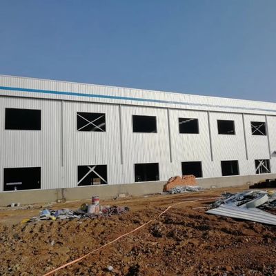 Edifício de metal leve, estrutura de aço industrial