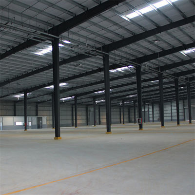 Q355 Seção H Soldada Estrutura de aço Oficina Construção de metal Pintada