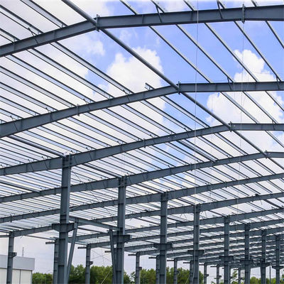 ISO9001 Oficina de estruturas de aço Edifícios pré-fabricados de estrutura de aço