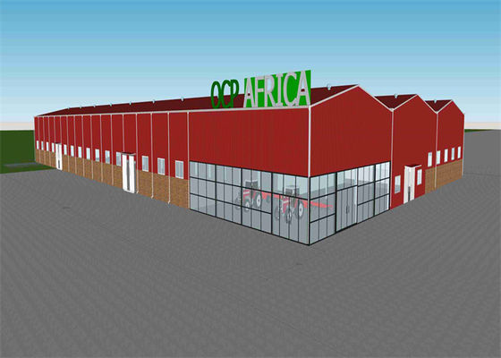 Oficina de estruturas de aço leve Armazém para agricultura