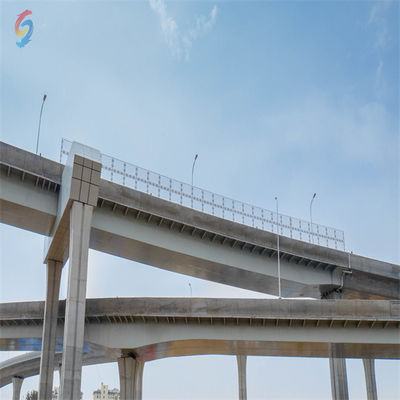 Estrada de aço pré-fabricada durável e firme com materiais de aço Q355B/Q235B