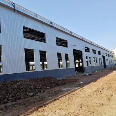 Armazém de estrutura de aço flexível para soluções de armazenamento personalizadas
