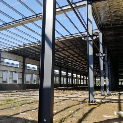 Armazém de estrutura de aço flexível para soluções de armazenamento personalizadas