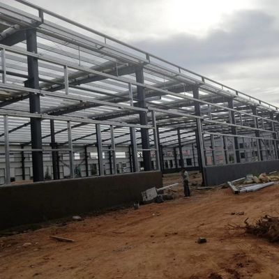 Armazém de estrutura de aço flexível para soluções de armazenamento personalizadas