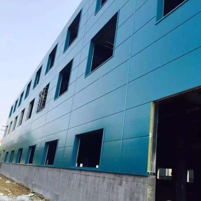 100*200 Armazém de aço de instalação rápida Oficina Edifício de estrutura de aço