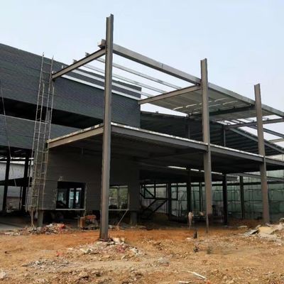 Oficina de construção de estruturas de aço para telhados inclinados de metal leve premium
