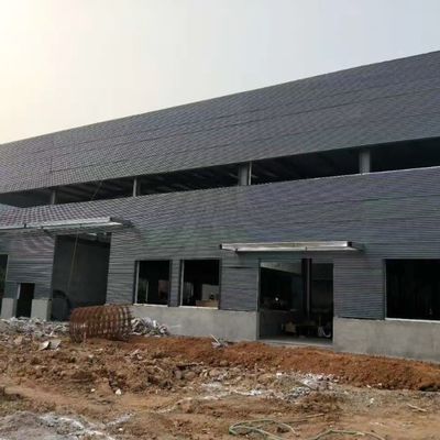 Oficina de construção de estruturas de aço para telhados inclinados de metal leve premium