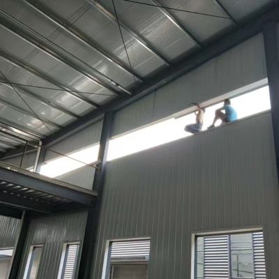 Oficina de construção de estruturas de aço para telhados inclinados de metal leve premium