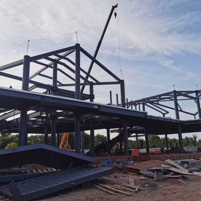 Construção de Estruturas de Aço Prefabricado Construção de Metal Estrutura de Aço