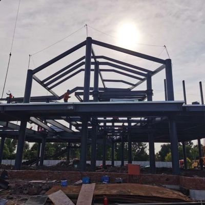 Construção de Estruturas de Aço Prefabricado Construção de Metal Estrutura de Aço