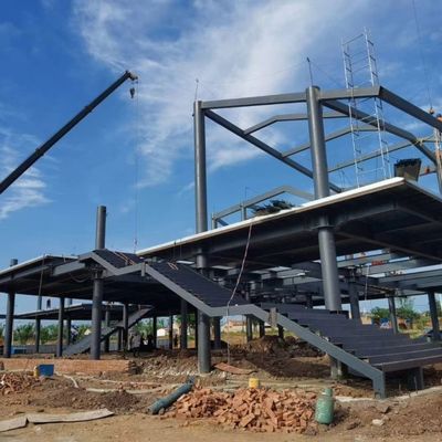Construção de Estruturas de Aço Prefabricado Construção de Metal Estrutura de Aço