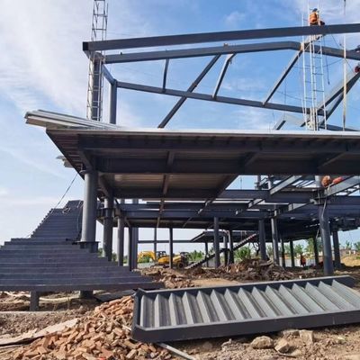Construção de Estruturas de Aço Prefabricado Construção de Metal Estrutura de Aço