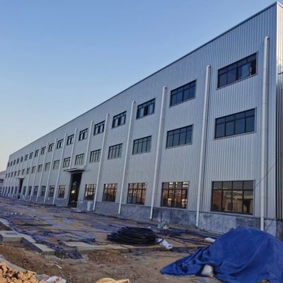 Fábrica de estruturas de aço de alta precisão com curto período de construção
