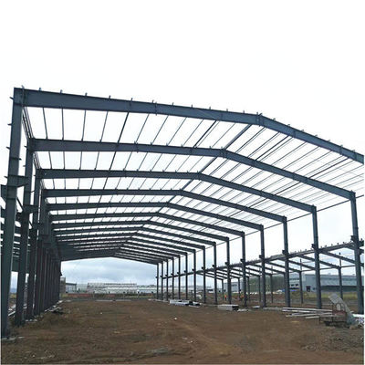 Construção de oficinas de aço galvanizado a quente com painel de parede do telhado
