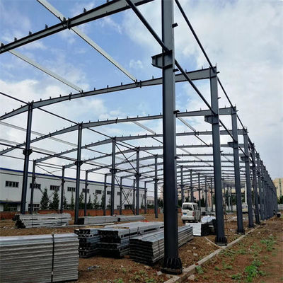 Construção de oficinas de aço galvanizado a quente com painel de parede do telhado