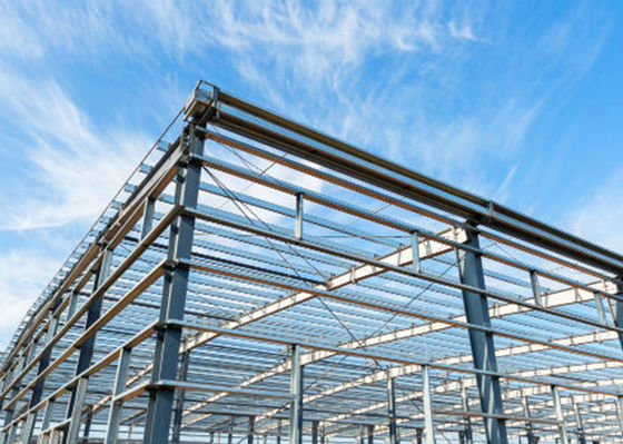 Indústria da oficina da construção de aço que constrói o tipo Purlin de H do C da coluna