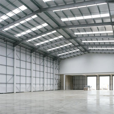 Construção de oficinas de aço de alumínio com desenho AutoCAD