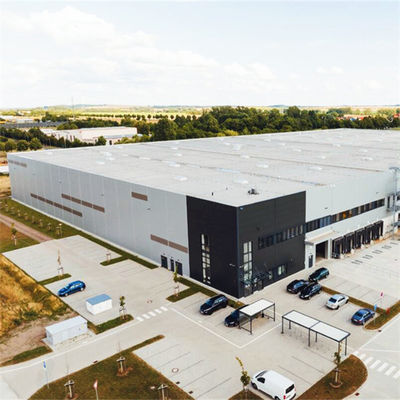 Construção de oficinas de aço de alumínio com desenho AutoCAD