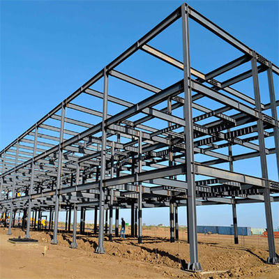 Construção de oficinas de aço de alumínio com desenho AutoCAD