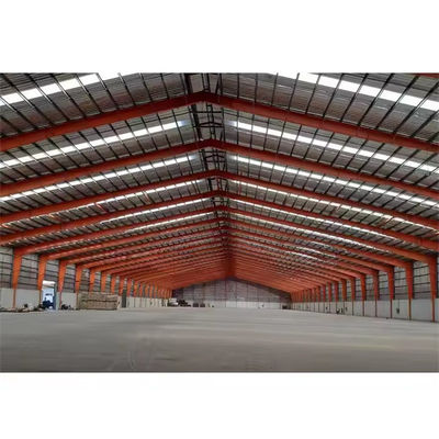 Coluna de aço de secção H laminada a quente / soldada para materiais de construção de armazéns de metal