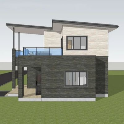 Casa de aço leve com isolamento térmico elevado para um projeto seguro e resistente