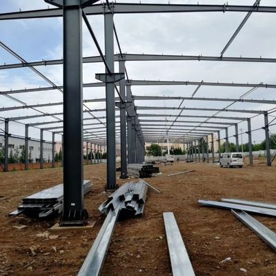 Oficina de estruturas de aço de grande envergadura