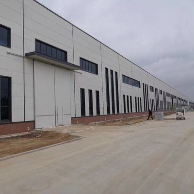 Armazém pré-fabricado de estruturas de aço com construção de uso a longo prazo