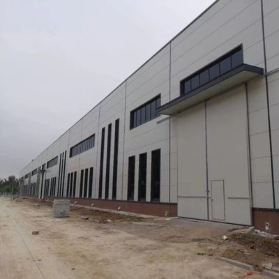 Armazém pré-fabricado de estruturas de aço com construção de uso a longo prazo