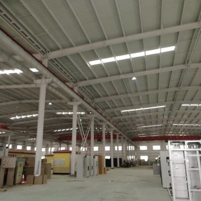 Armazém pré-fabricado de estruturas de aço com construção de uso a longo prazo