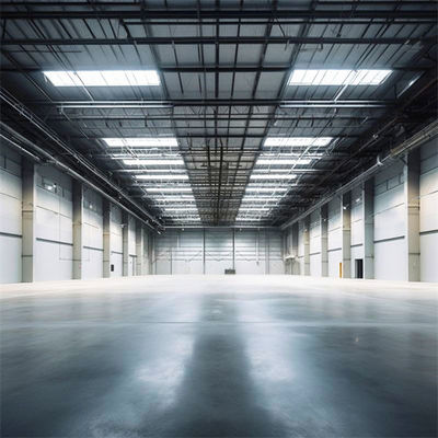 Uma oficina de estruturas de aço construída com materiais Q355/Q235 da China