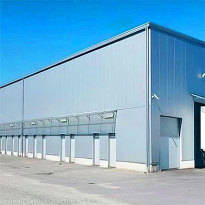 Oficina de estruturas de aço galvanizado com Z-seção de purlin e UPVC Downpipe