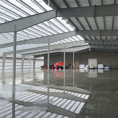 Oficina de estruturas de aço galvanizado com Z-seção de purlin e UPVC Downpipe