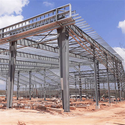 AutoCAD projetou um armazém de metal pré-fabricado para soluções de armazenamento ideais
