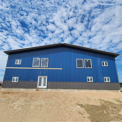 Oficina de Soldadura de Estruturas de Aço com Material Q355/Q235 e Isolamento Opcional