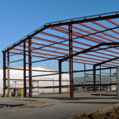 Armazém de metal com Q355B/Q235B Portas de rolos de aço e poupança de espaço
