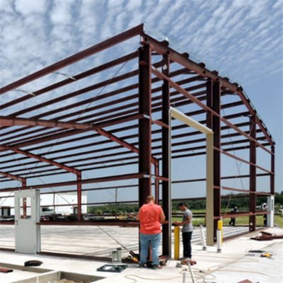Armazém de metal com Q355B/Q235B Portas de rolos de aço e poupança de espaço