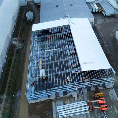 Q355/ Q235 Oficina de estruturas de aço com secção C / secção Z