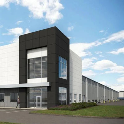 Construção de aço pré-fabricada personalizada para edifícios modernos