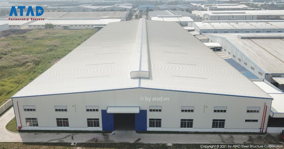 Estruturas industriais pré-fabricadas de aço, oficina de transformação e fabrico de estruturas de aço