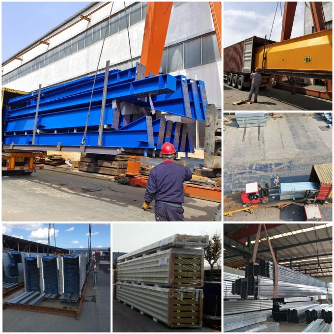 Ind&uacute;stria da oficina da constru&ccedil;&atilde;o de a&ccedil;o que constr&oacute;i o tipo Purlin de H do C da coluna 4